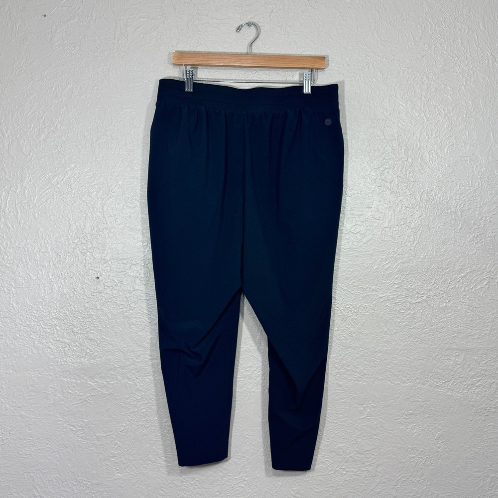 T by Talbots Pull On Pants LP Elastic Waist Lightweight Stretch Travel Cropped - Picture 5 of 9